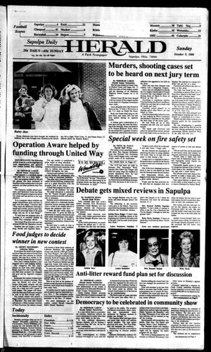 Sapulpa Daily Herald (Sapulpa, Okla.), Vol. 75, No. 22, Ed. 1 Sunday, October 9, 1988