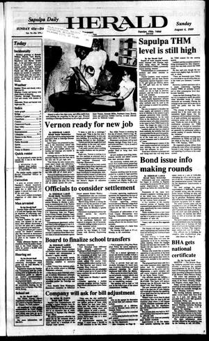 Sapulpa Daily Herald (Sapulpa, Okla.), Vol. 75, No. 279, Ed. 1 Sunday, August 6, 1989