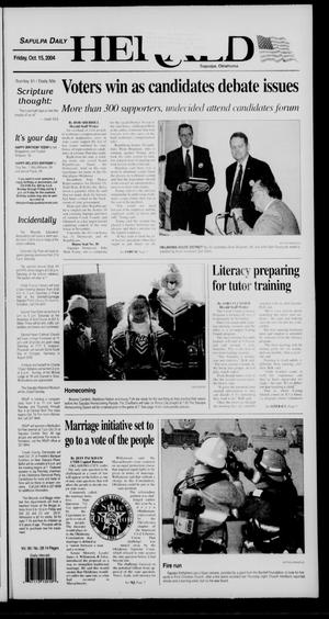 Sapulpa Daily Herald (Sapulpa, Okla.), Vol. 90, No. 28, Ed. 1 Friday, October 15, 2004
