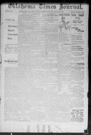 Okahoma Times Journal. (Oklahoma City, Okla. Terr.), Vol. 6, No. 30, Ed. 1 Tuesday, July 24, 1894