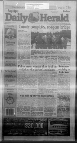 Sapulpa Daily Herald (Sapulpa, Okla.), Vol. 98, No. 237, Ed. 1 Sunday, August 25, 2013
