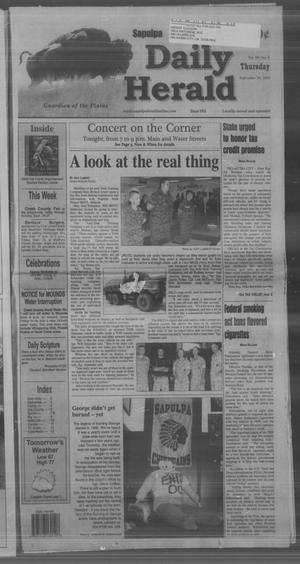 Sapulpa Daily Herald (Sapulpa, Okla.), Vol. 94, No. 295, Ed. 1 Thursday, September 24, 2009