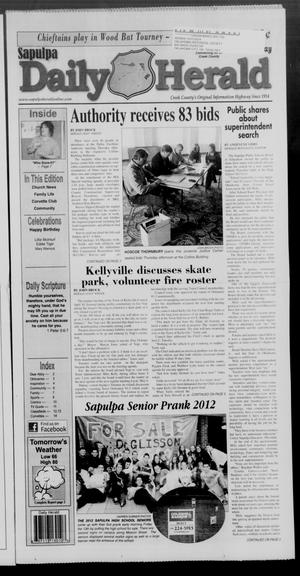 Primary view of object titled 'Sapulpa Daily Herald (Sapulpa, Okla.), Vol. 97, No. 150, Ed. 1 Friday, April 13, 2012'.