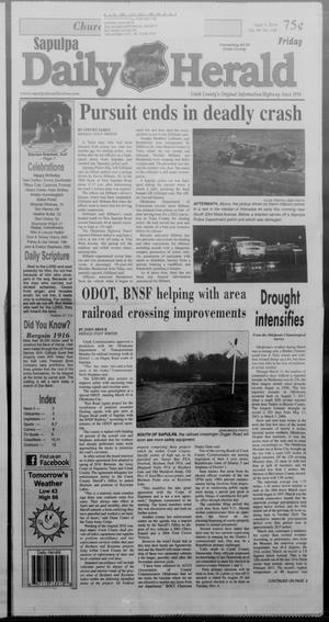 Sapulpa Daily Herald (Sapulpa, Okla.), Vol. 99, No. 141, Ed. 1 Friday, April 4, 2014