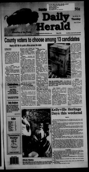 Sapulpa Daily Herald (Sapulpa, Okla.), Vol. 95, No. 191, Ed. 1 Thursday, June 10, 2010