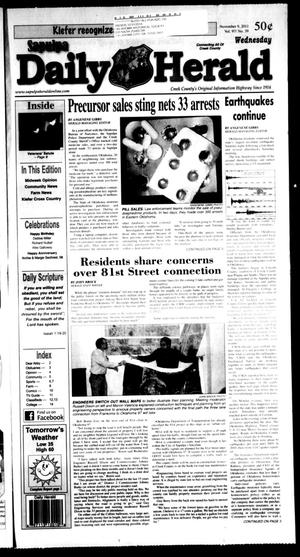 Sapulpa Daily Herald (Sapulpa, Okla.), Vol. 97, No. 40, Ed. 1 Wednesday, November 9, 2011