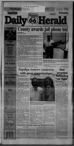 Sapulpa Daily Herald (Sapulpa, Okla.), Vol. 98, No. 191, Ed. 1 Wednesday, June 19, 2013