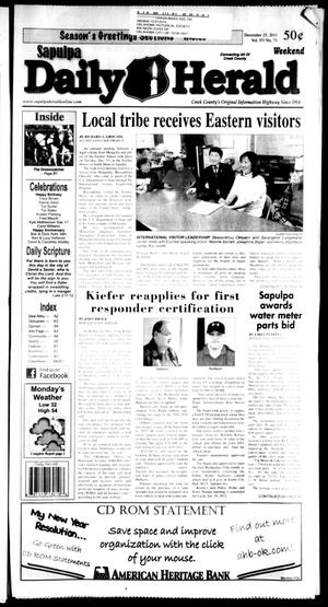 Sapulpa Daily Herald (Sapulpa, Okla.), Vol. 97, No. 73, Ed. 1 Sunday, December 25, 2011