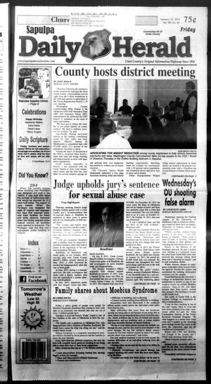 Sapulpa Daily Herald (Sapulpa, Okla.), Vol. 99, No. 91, Ed. 1 Friday, January 24, 2014