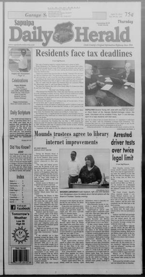 Sapulpa Daily Herald (Sapulpa, Okla.), Vol. 99, No. 145, Ed. 1 Thursday, April 10, 2014