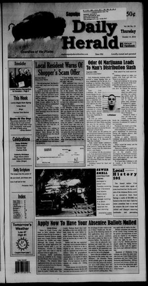 Sapulpa Daily Herald (Sapulpa, Okla.), Vol. 96, No. 23, Ed. 1 Thursday, October 14, 2010