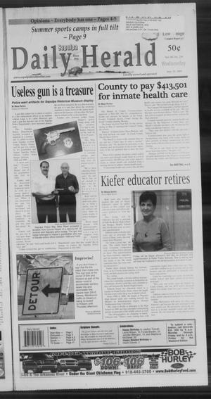 Sapulpa Daily Herald (Sapulpa, Okla.), Vol. 94, No. 218, Ed. 1 Wednesday, June 10, 2009