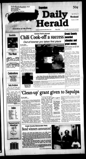 Sapulpa Daily Herald (Sapulpa, Okla.), Vol. 95, No. 15, Ed. 1 Sunday, October 4, 2009