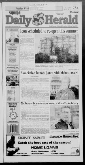 Sapulpa Daily Herald (Sapulpa, Okla.), Vol. 97, No. 171, Ed. 1 Sunday, May 13, 2012