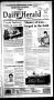 Primary view of Sapulpa Daily Herald (Sapulpa, Okla.), Vol. 94, No. 103, Ed. 1 Wednesday, January 14, 2009