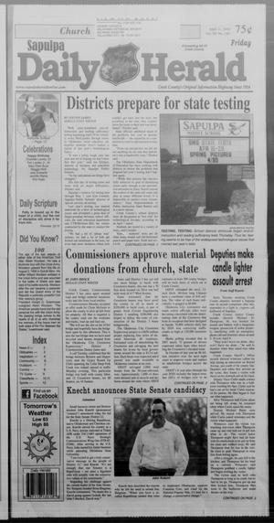 Sapulpa Daily Herald (Sapulpa, Okla.), Vol. 99, No. 146, Ed. 1 Friday, April 11, 2014
