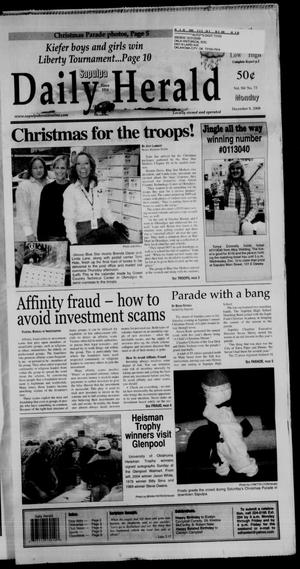 Sapulpa Daily Herald (Sapulpa, Okla.), Vol. 94, No. 73, Ed. 1 Monday, December 8, 2008