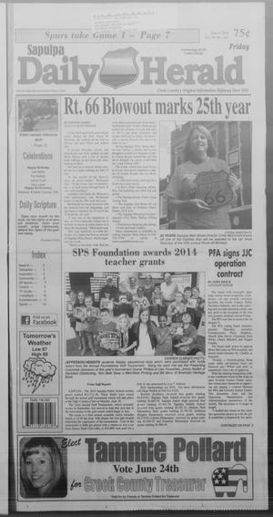 Sapulpa Daily Herald (Sapulpa, Okla.), Vol. 99, No. 184, Ed. 1 Friday, June 6, 2014