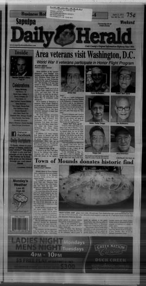Sapulpa Daily Herald (Sapulpa, Okla.), Vol. 98, No. 152, Ed. 1 Sunday, April 21, 2013
