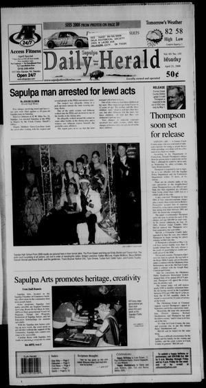 Sapulpa Daily Herald (Sapulpa, Okla.), Vol. 93, No. 135, Ed. 1 Monday, April 21, 2008