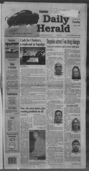 Sapulpa Daily Herald (Sapulpa, Okla.), Vol. 94, No. 258, Ed. 1 Tuesday, August 4, 2009
