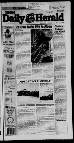 Sapulpa Daily Herald (Sapulpa, Okla.), Vol. 97, No. 9, Ed. 1 Sunday, September 25, 2011