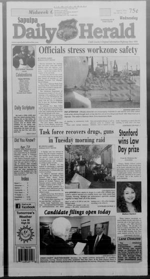 Sapulpa Daily Herald (Sapulpa, Okla.), Vol. 99, No. 144, Ed. 1 Wednesday, April 9, 2014