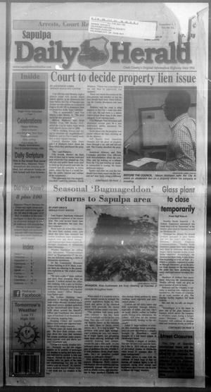Sapulpa Daily Herald (Sapulpa, Okla.), Vol. 98, No. 245, Ed. 1 Thursday, September 5, 2013