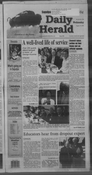 Sapulpa Daily Herald (Sapulpa, Okla.), Vol. 94, No. 269, Ed. 1 Wednesday, August 19, 2009