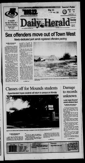 Sapulpa Daily Herald (Sapulpa, Okla.), Vol. 92, No. 297, Ed. 1 Tuesday, October 23, 2007