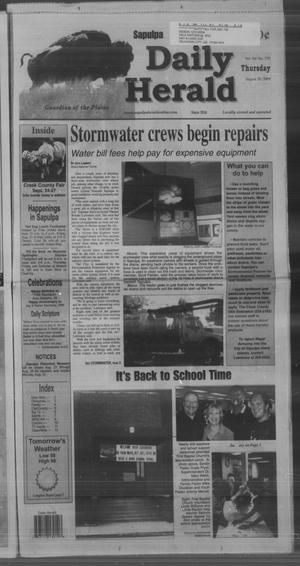 Sapulpa Daily Herald (Sapulpa, Okla.), Vol. 94, No. 270, Ed. 1 Thursday, August 20, 2009