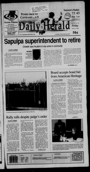 Sapulpa Daily Herald (Sapulpa, Okla.), Vol. 93, No. 139, Ed. 1 Friday, April 25, 2008