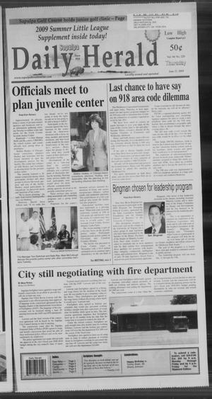 Sapulpa Daily Herald (Sapulpa, Okla.), Vol. 94, No. 229, Ed. 1 Thursday, June 25, 2009