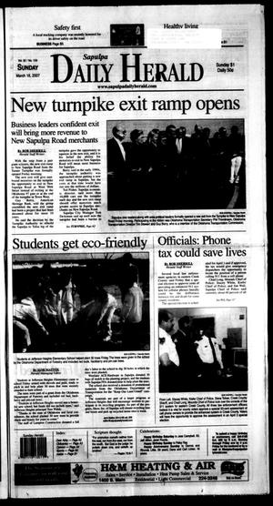 Sapulpa Daily Herald (Sapulpa, Okla.), Vol. 92, No. 109, Ed. 1 Sunday, March 18, 2007