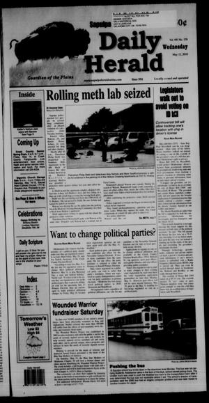 Sapulpa Daily Herald (Sapulpa, Okla.), Vol. 95, No. 170, Ed. 1 Wednesday, May 12, 2010