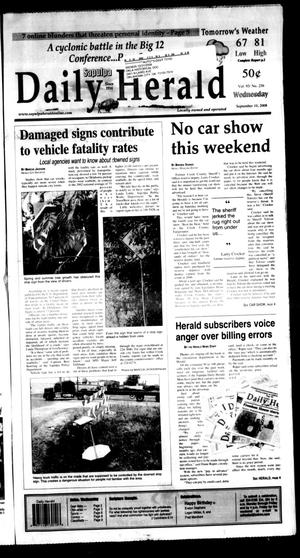 Sapulpa Daily Herald (Sapulpa, Okla.), Vol. 93, No. 257, Ed. 1 Wednesday, September 10, 2008
