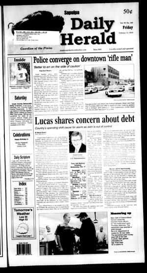 Sapulpa Daily Herald (Sapulpa, Okla.), Vol. 95, No. 106, Ed. 1 Friday, February 12, 2010