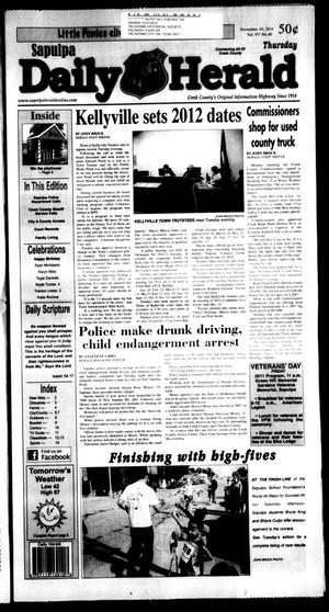 Sapulpa Daily Herald (Sapulpa, Okla.), Vol. 97, No. 41, Ed. 1 Thursday, November 10, 2011