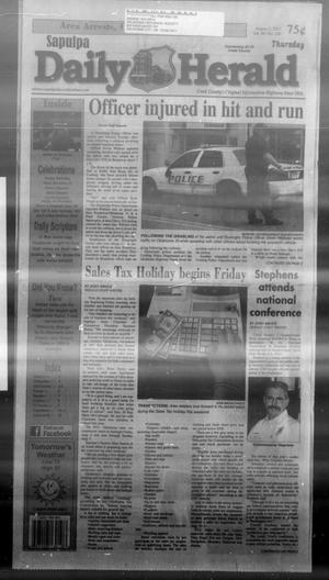 Sapulpa Daily Herald (Sapulpa, Okla.), Vol. 98, No. 220, Ed. 1 Thursday, August 1, 2013