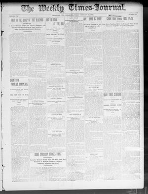 Primary view of object titled 'The Weekly Times-Journal. (Oklahoma City, Okla.), Vol. 14, No. 44, Ed. 1 Friday, February 20, 1903'.
