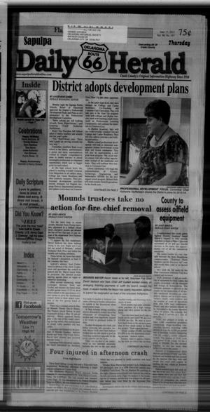 Sapulpa Daily Herald (Sapulpa, Okla.), Vol. 98, No. 187, Ed. 1 Thursday, June 13, 2013
