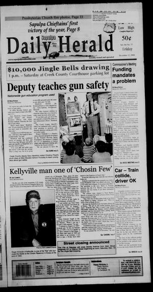 Sapulpa Daily Herald (Sapulpa, Okla.), Vol. 94, No. 77, Ed. 1 Friday, December 12, 2008