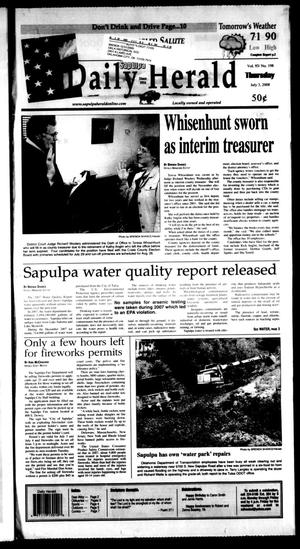 Sapulpa Daily Herald (Sapulpa, Okla.), Vol. 93, No. 198, Ed. 1 Thursday, July 3, 2008