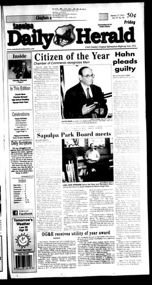 Sapulpa Daily Herald (Sapulpa, Okla.), Vol. 97, No. 96, Ed. 1 Friday, January 27, 2012