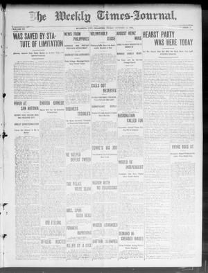 The Weekly Times-Journal. (Oklahoma City, Okla.), Vol. 15, No. 27, Ed. 1 Friday, October 23, 1903