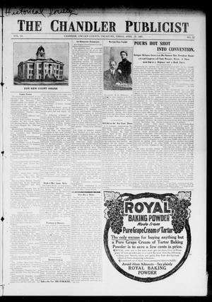 The Chandler Publicist (Chandler, Okla.), Vol. 13, No. 52, Ed. 1 Friday, April 26, 1907