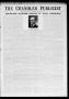 Primary view of The Chandler Publicist (Chandler, Okla.), Vol. 14, No. 15, Ed. 1 Friday, August 9, 1907