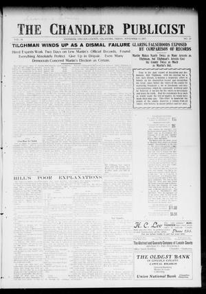 The Chandler Publicist (Chandler, Okla.), Vol. 14, No. 20, Ed. 1 Friday, September 13, 1907