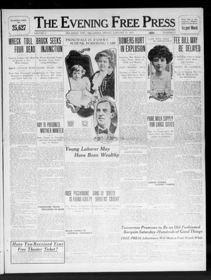 The Evening Free Press (Oklahoma City, Okla.), Vol. 1, No. 52, Ed. 1 Friday, January 13, 1911