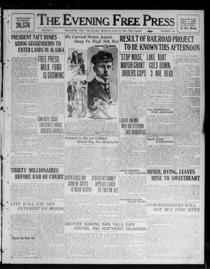 The Evening Free Press (Oklahoma City, Okla.), Vol. 1, No. 204, Ed. 1 Monday, July 10, 1911